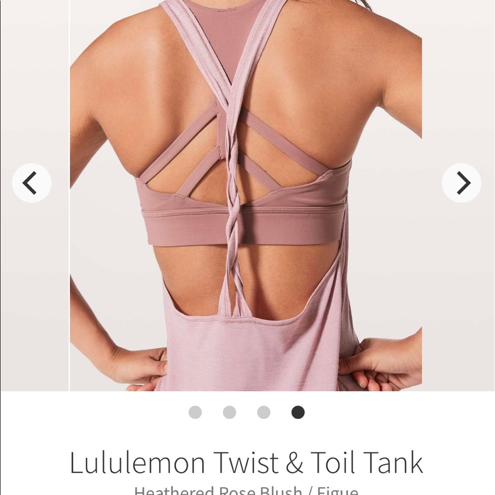 Lululemon Twist & Toil Tank